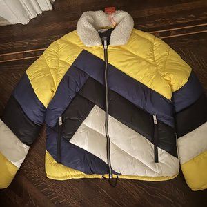 Superdry Expedition Puffer Jacket, Color Blocked. BRAND NEW